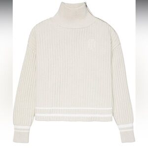 TOMMY HILFIGER ROBIN VARSITY HIGH NECK SWEATER